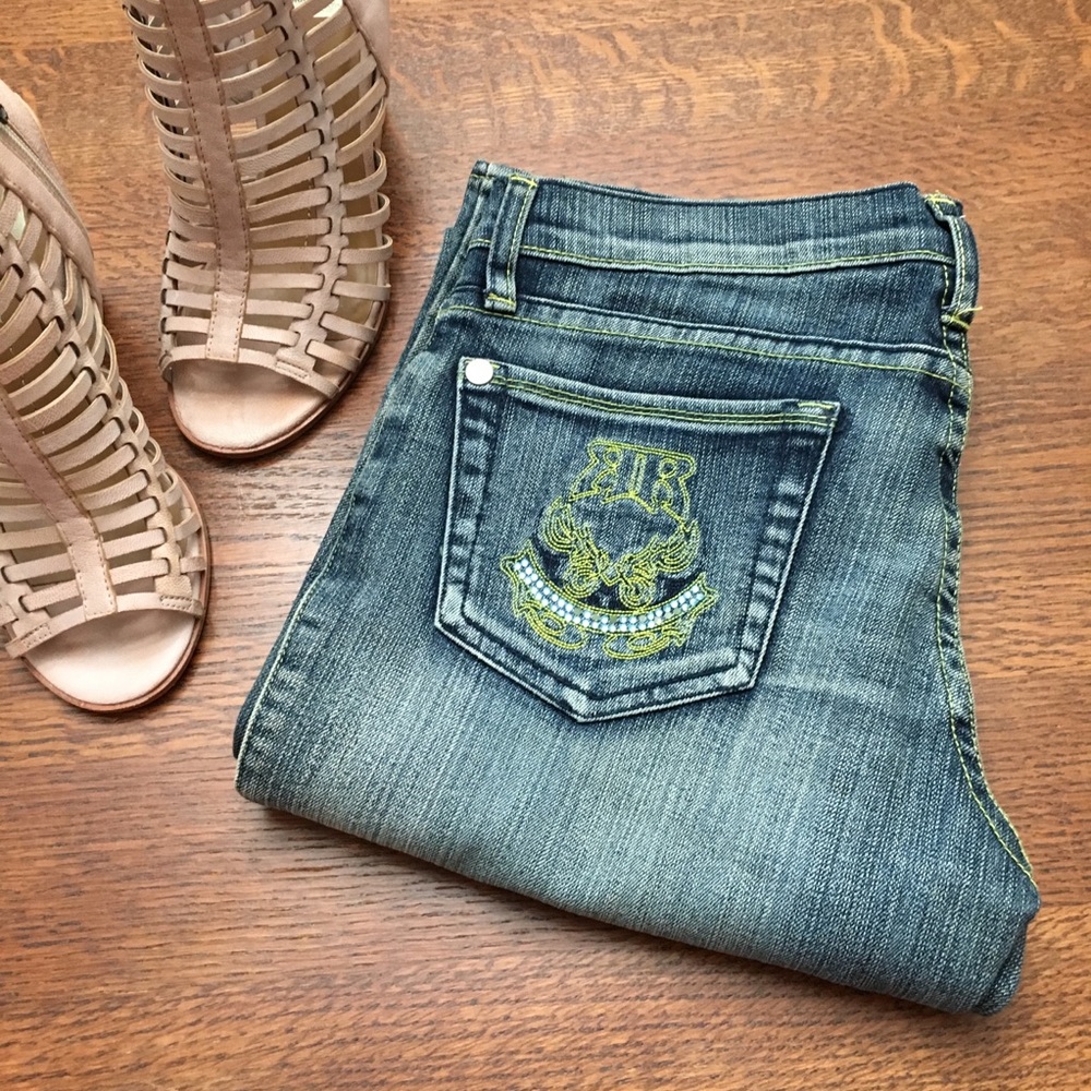 Rock & Republic | Low Rise Blue Denim Jeans